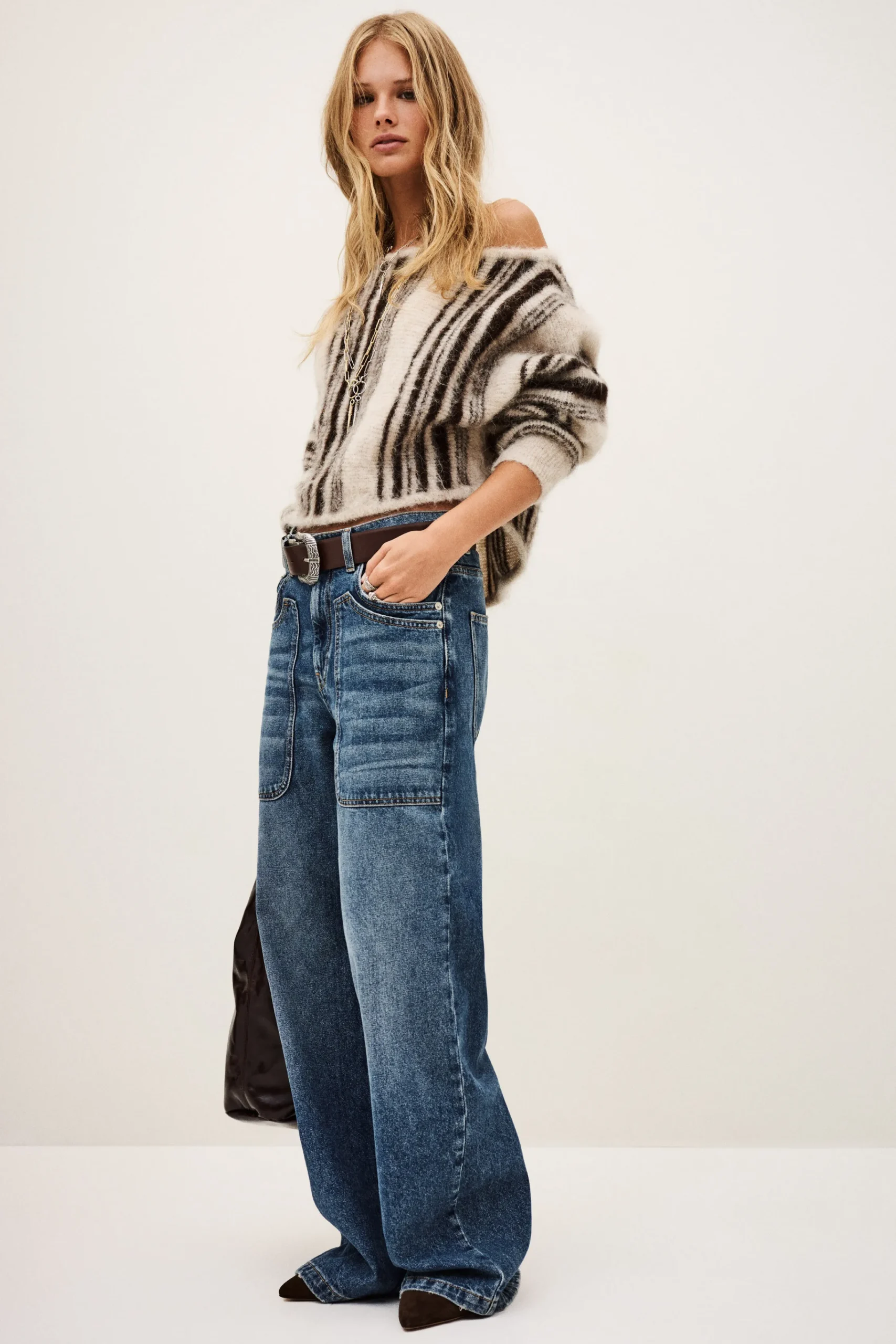 Ba&Sh ZOEL jean droit BLEU Clearance