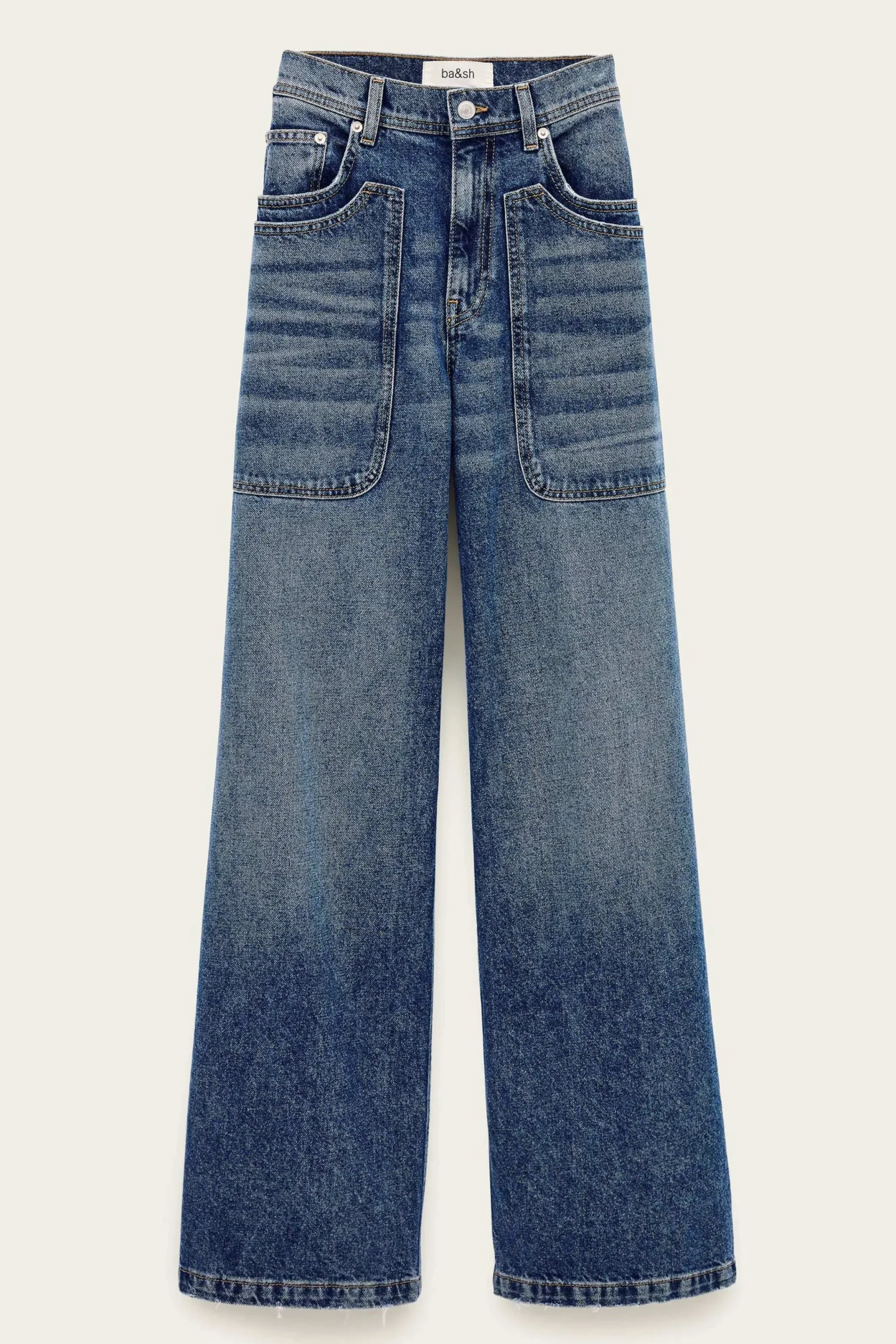 Ba&Sh ZOEL jean droit BLEU Clearance